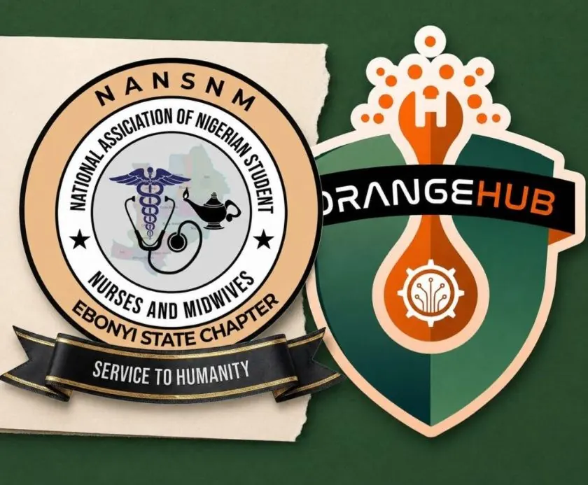 Orangehub and NANSNM Ebonyi State Chapter partnership logo